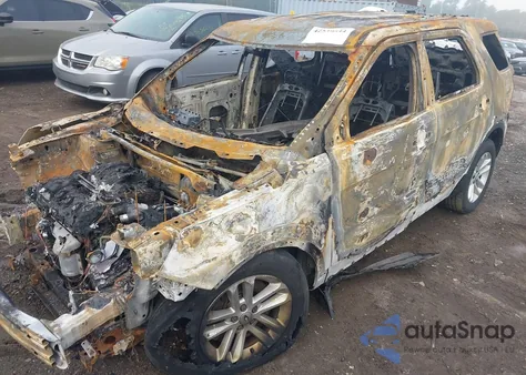 2017 Ford Explorer Police Interceptor from USA, damaged, VIN 1FM5K8ARXHGB00648